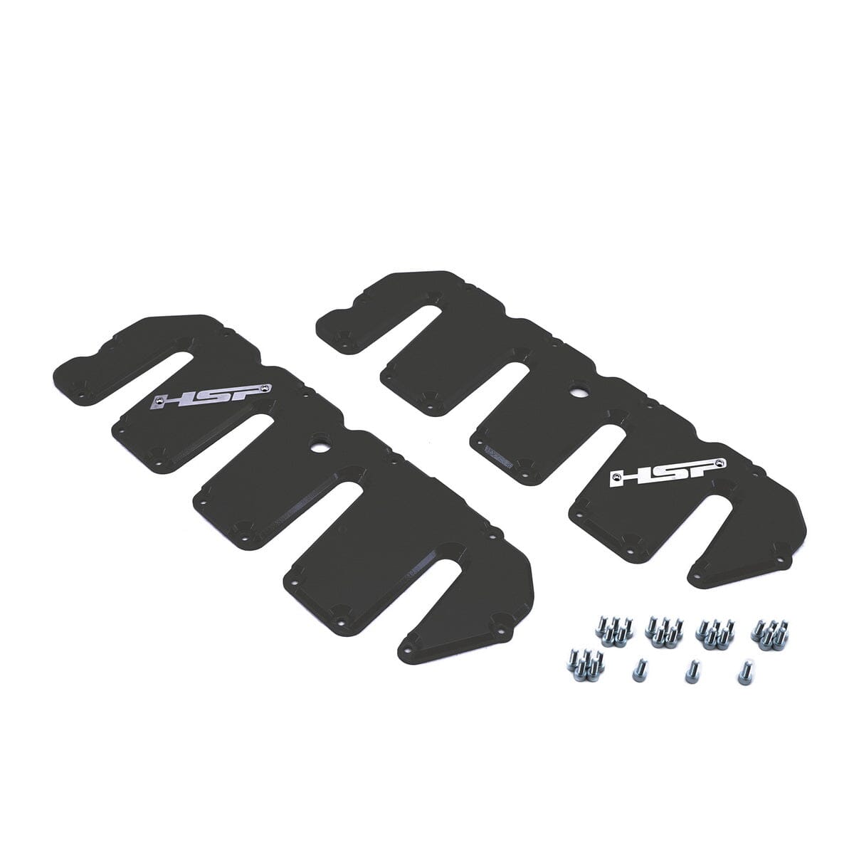 HSP Billet Valve Covers (2004.5-2010 Chevrolet / GMC) Engine Valve Cover HSP Diesel Dark Grey