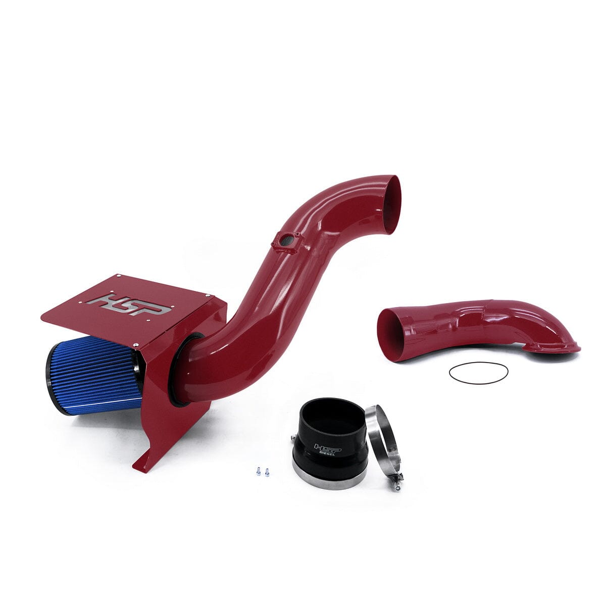 HSP Cold Air Intake Bundle (2004.5-2007 Chevrolet / GMC) Cold Air Intake HSP Diesel Candy Red