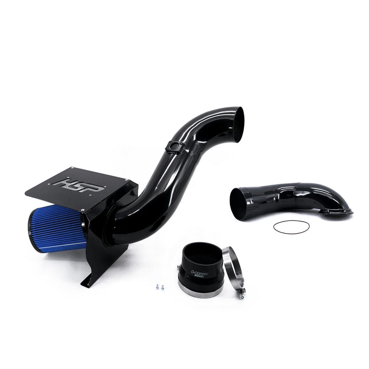 HSP Cold Air Intake Bundle (2004.5-2007 Chevrolet / GMC) Cold Air Intake HSP Diesel Gloss Black