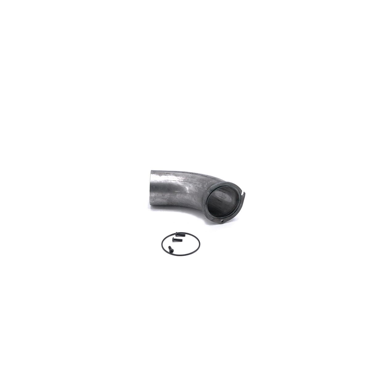HSP Stock Turbo Inlet Horn (2001-2004 Chevrolet / GMC) Turbocharger Mounting Kit HSP Diesel Silver (Raw)