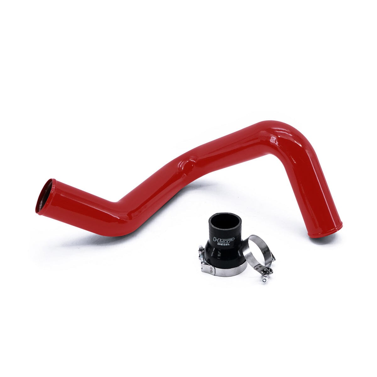 HSP Cold Side Tube - Factory Style (2003-2004 Chevrolet / GMC) Intercooler Pipes HSP Diesel Blood Red