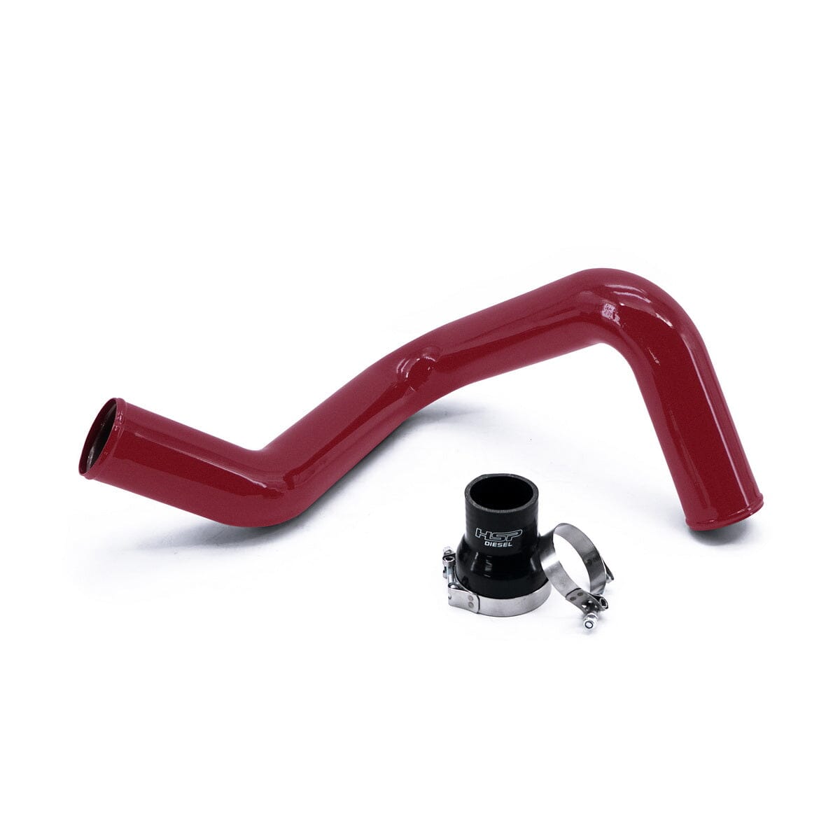 HSP Cold Side Tube - Factory Style (2003-2004 Chevrolet / GMC) Intercooler Pipes HSP Diesel Candy Red