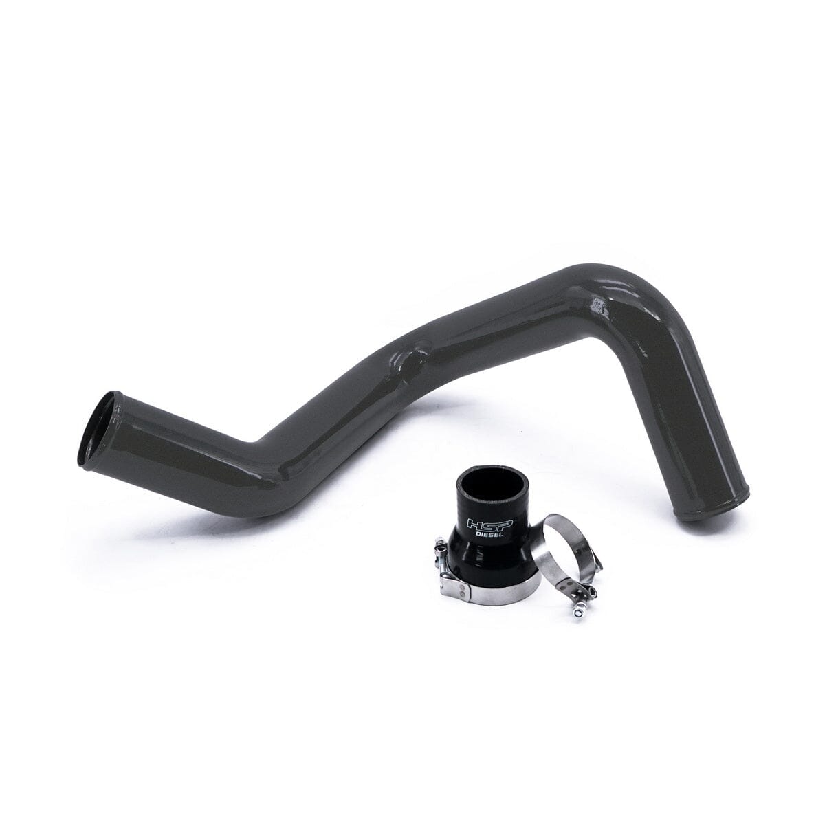 HSP Cold Side Tube - Factory Style (2003-2004 Chevrolet / GMC) Intercooler Pipes HSP Diesel Dark Grey