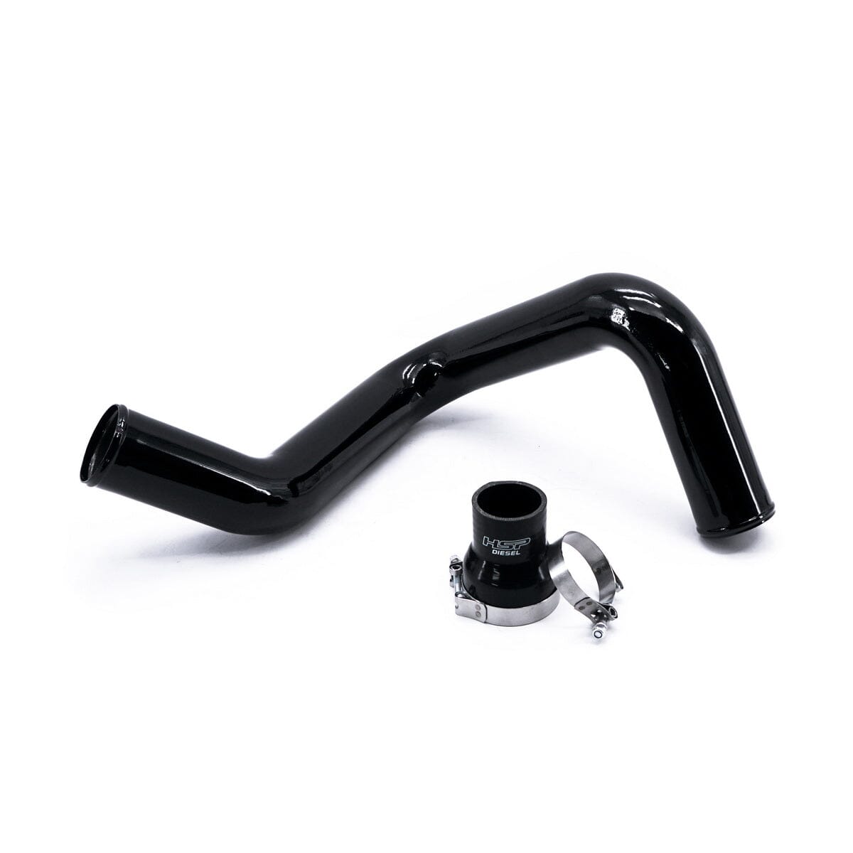 HSP Cold Side Tube - Factory Style (2003-2004 Chevrolet / GMC) Intercooler Pipes HSP Diesel Gloss Black