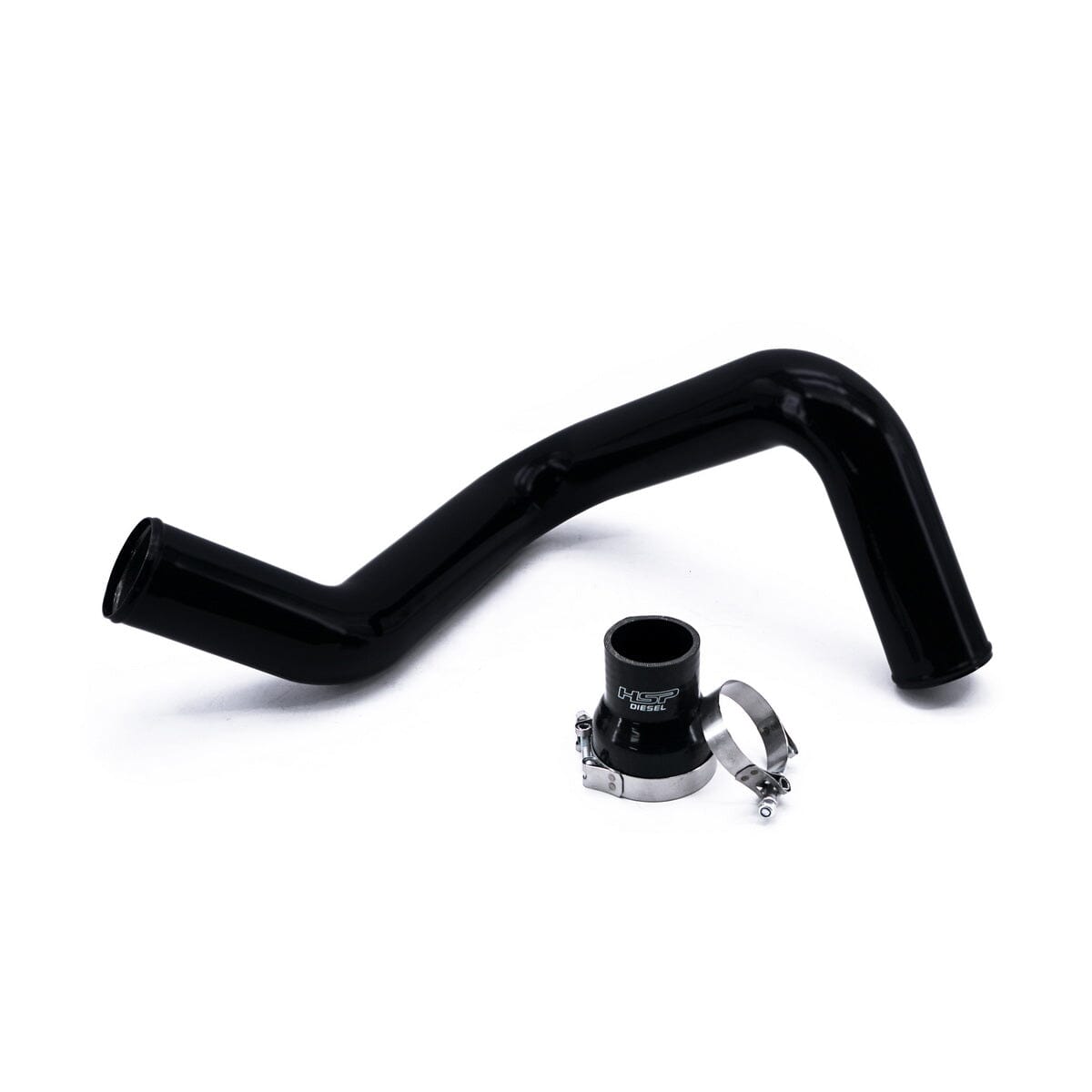 HSP Cold Side Tube - Factory Style (2003-2004 Chevrolet / GMC) Intercooler Pipes HSP Diesel Satin Black
