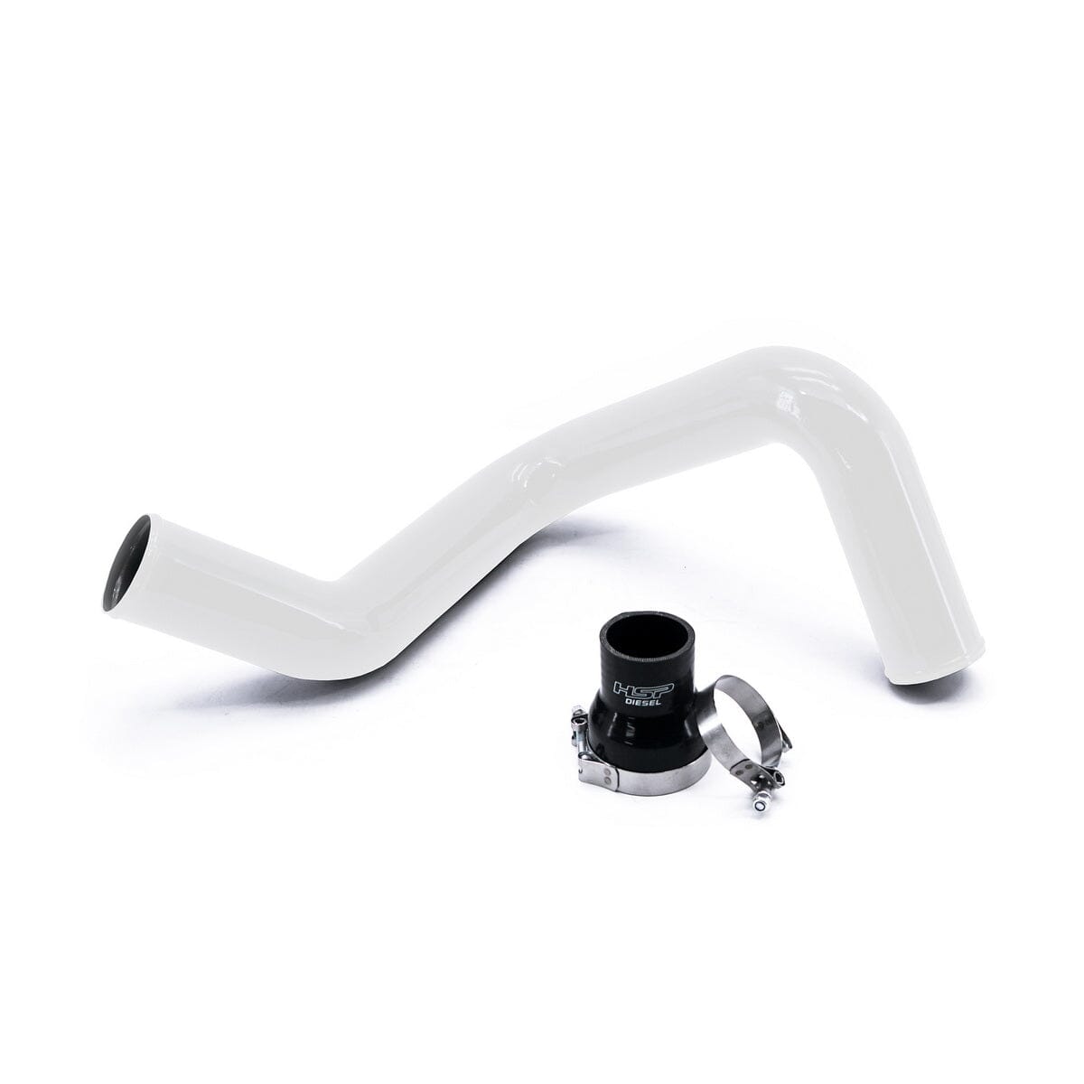 HSP Cold Side Tube - Factory Style (2003-2004 Chevrolet / GMC) Intercooler Pipes HSP Diesel White