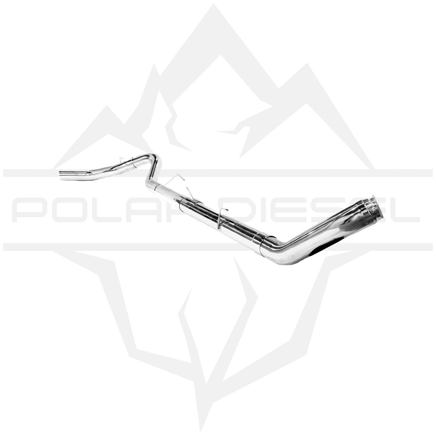2013-2018 Cummins 6.7L 5" Polished Polar Exhaust Polar Diesel