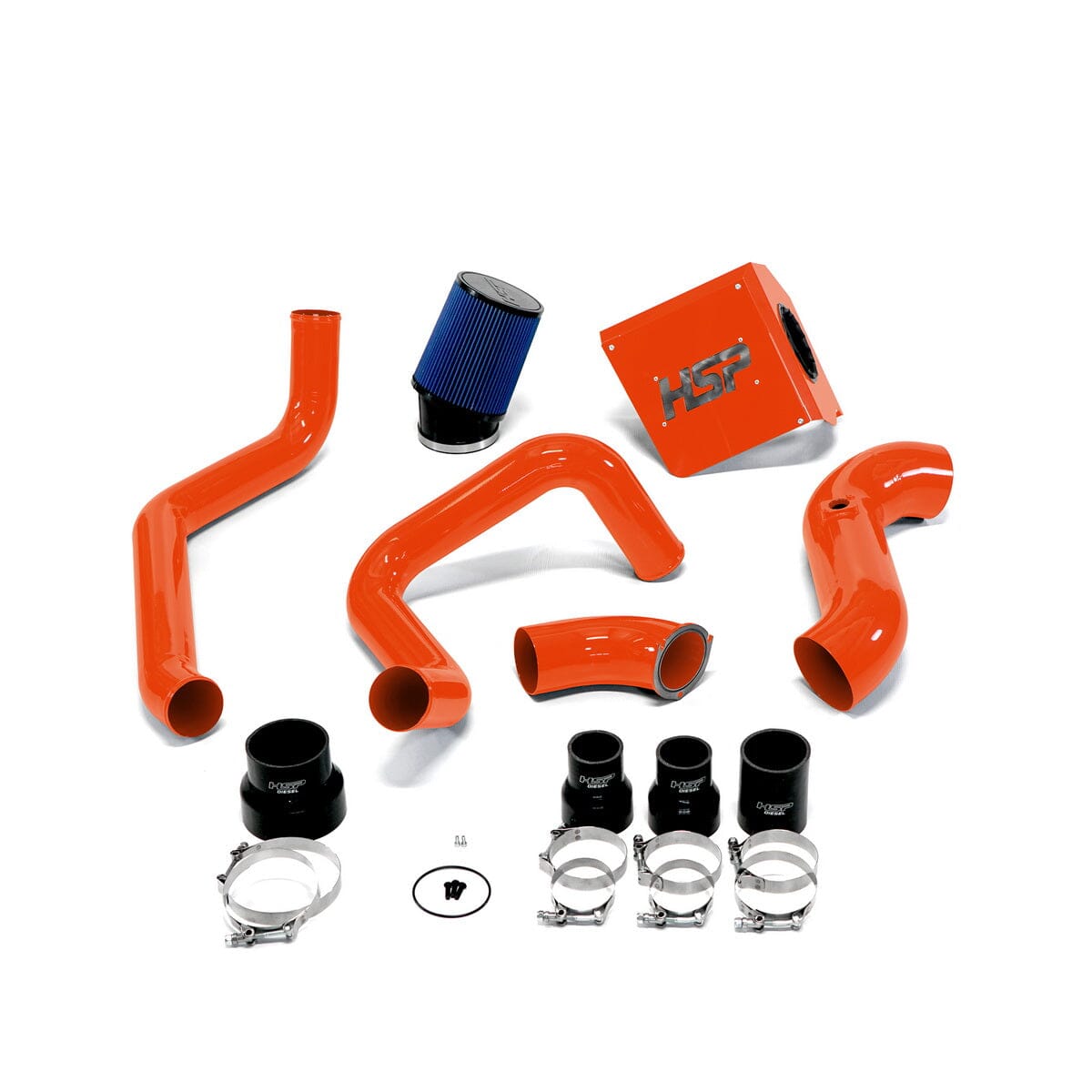 HSP Max Air Flow Bundle (2003-2004 Chevrolet / GMC) Cold Air Intake HSP Diesel Orange
