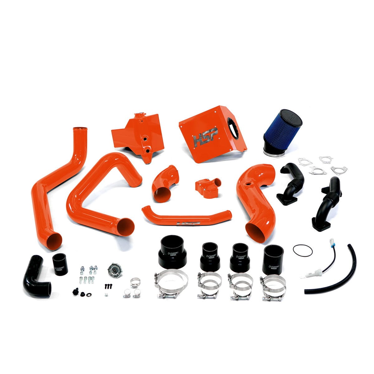 HSP Deluxe Max Air Flow Bundle (2003-2004 Chevrolet / GMC) Cold Air Intake HSP Diesel Orange