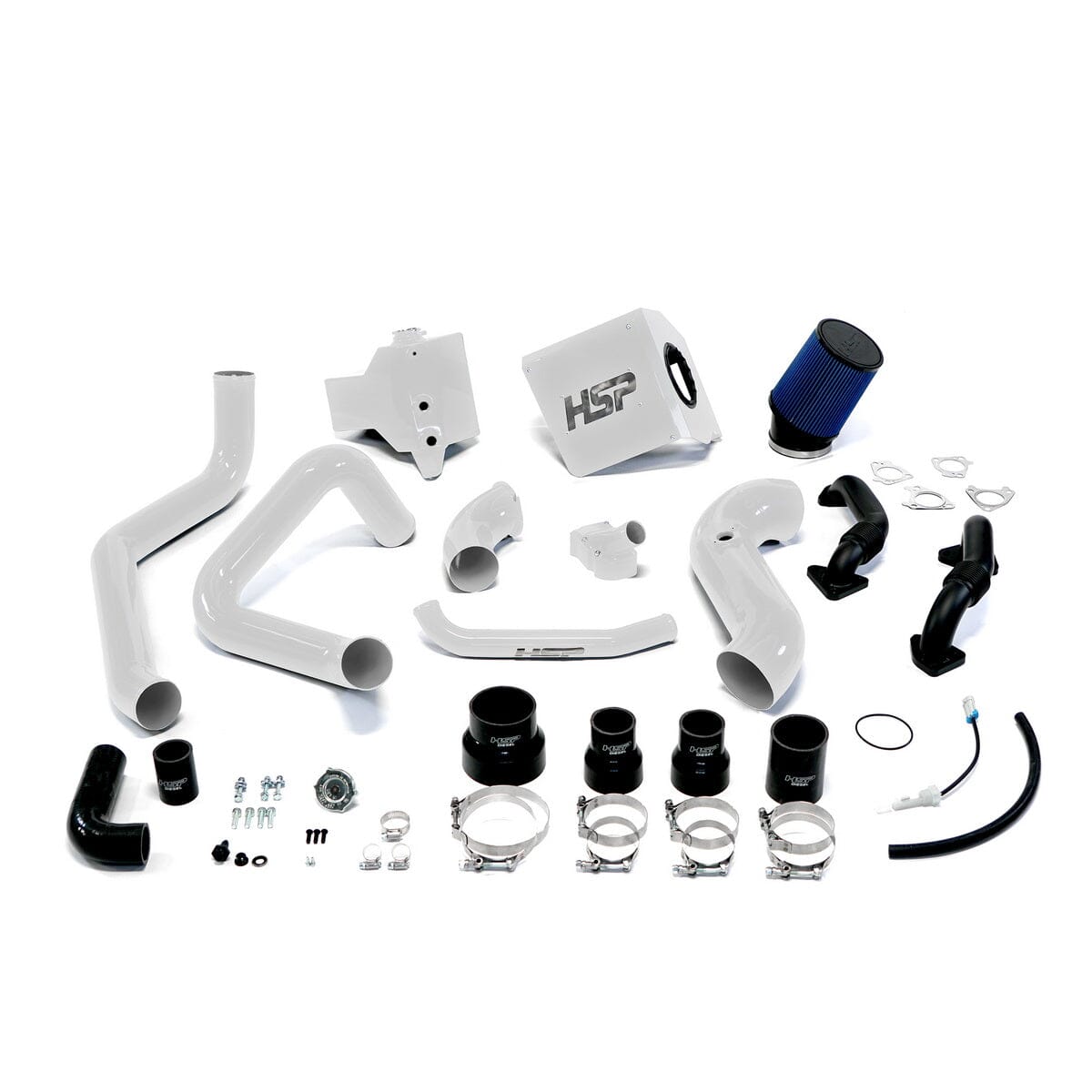HSP Deluxe Max Air Flow Bundle (2003-2004 Chevrolet / GMC) Cold Air Intake HSP Diesel White