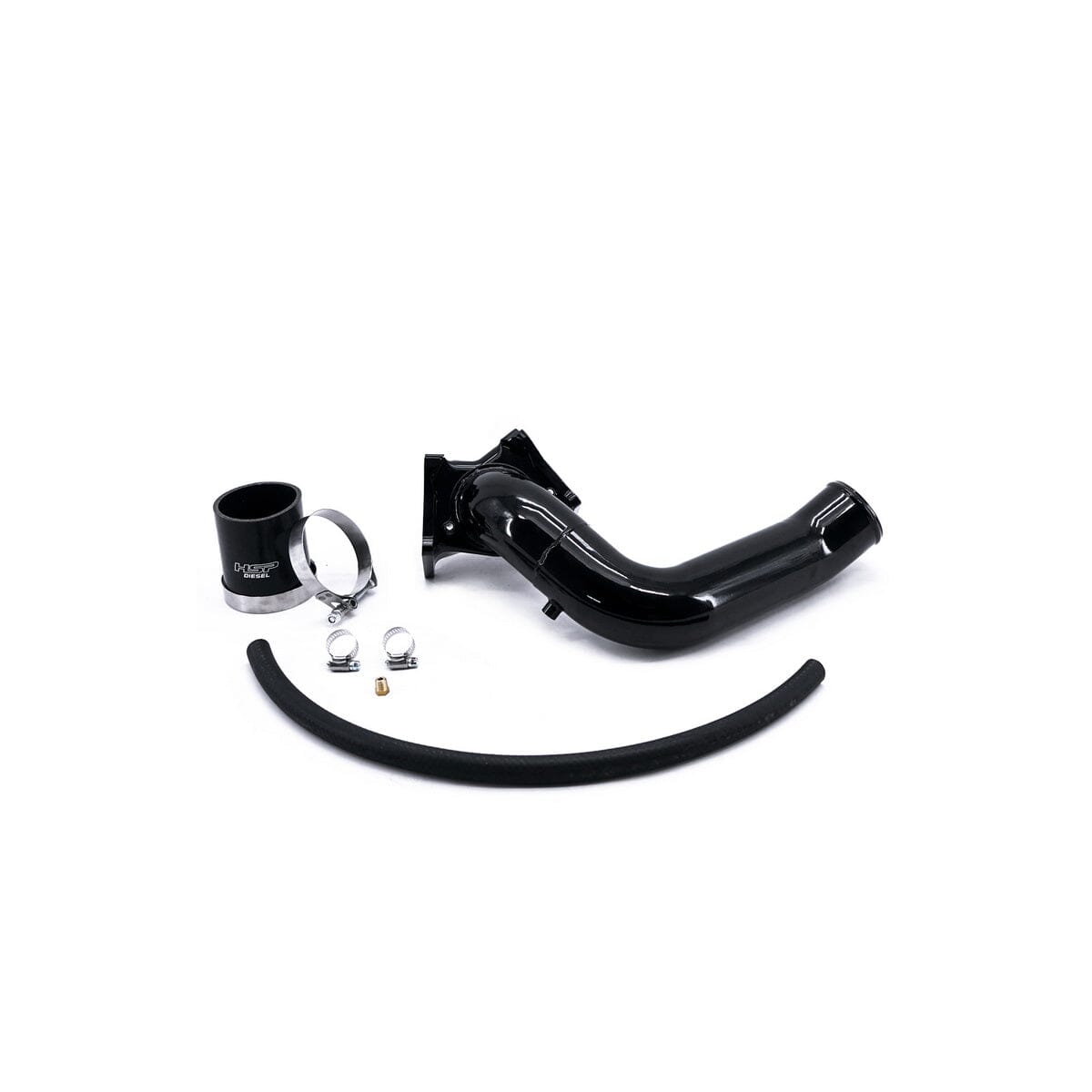 HSP Max Flow Bridge to HSP Cold Side (2004.5-2005 Chevrolet / GMC) Intercooler Pipes HSP Diesel Gloss Black