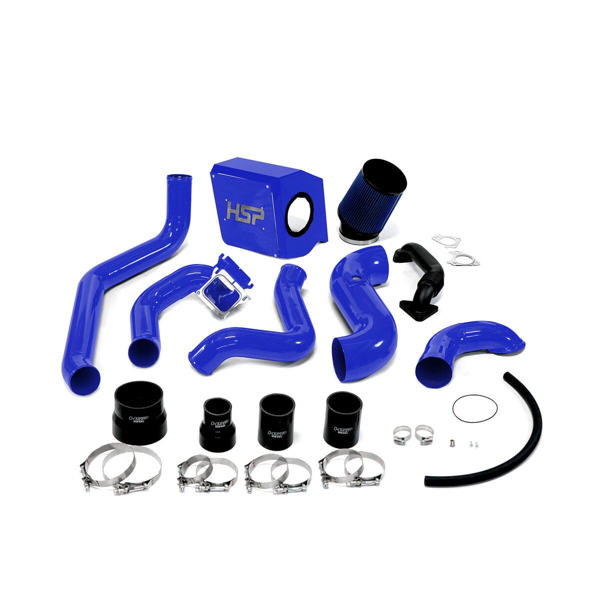 HSP Max Air Flow Bundle (2004.5-2005 Chevrolet / GMC) Cold Air Intake HSP Diesel Candy Blue