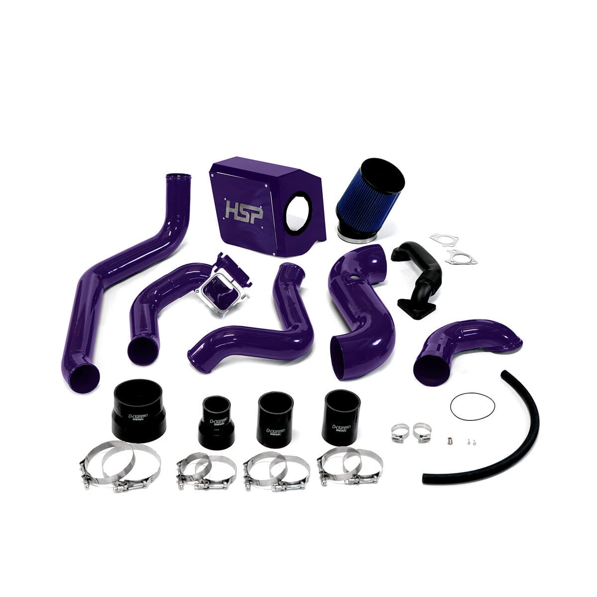 HSP Max Air Flow Bundle (2004.5-2005 Chevrolet / GMC) Cold Air Intake HSP Diesel Candy Purple