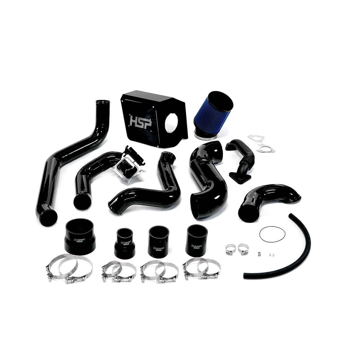 HSP Max Air Flow Bundle (2004.5-2005 Chevrolet / GMC) Cold Air Intake HSP Diesel Gloss Black