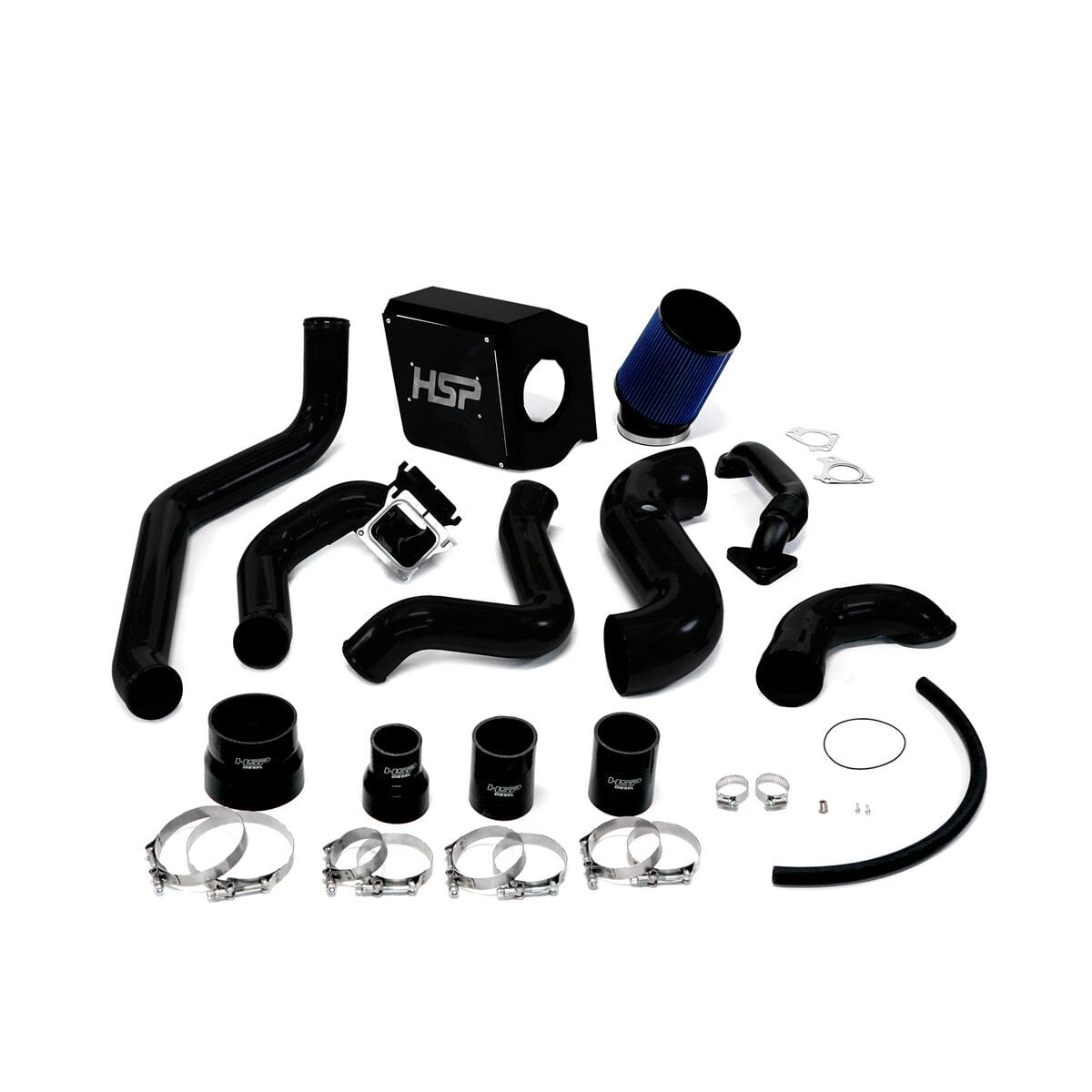 HSP Max Air Flow Bundle (2004.5-2005 Chevrolet / GMC) Cold Air Intake HSP Diesel Satin Black