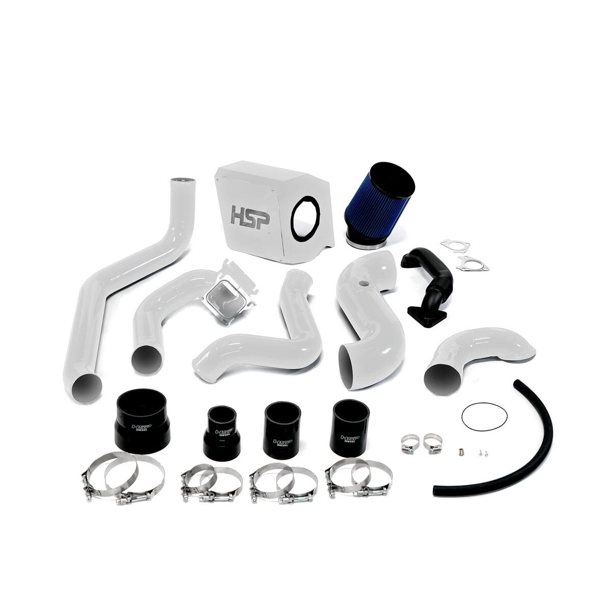 HSP Max Air Flow Bundle (2004.5-2005 Chevrolet / GMC) Cold Air Intake HSP Diesel White