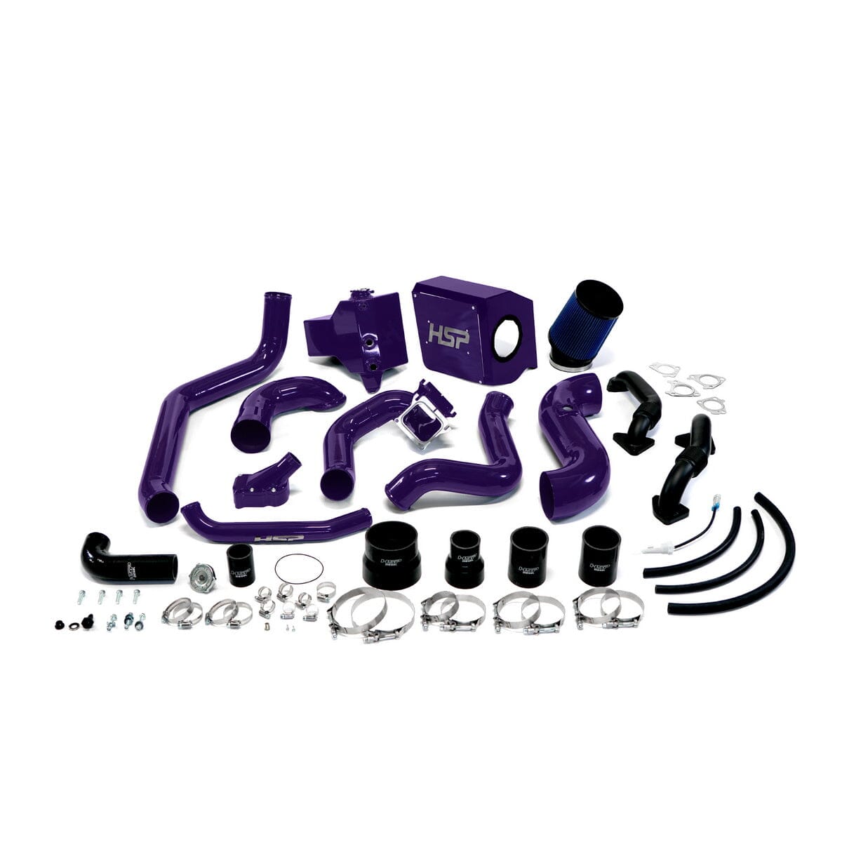 HSP Deluxe Max Air Flow Bundle (2004.5-2005 Chevrolet / GMC) Cold Air Intake HSP Diesel Candy Purple