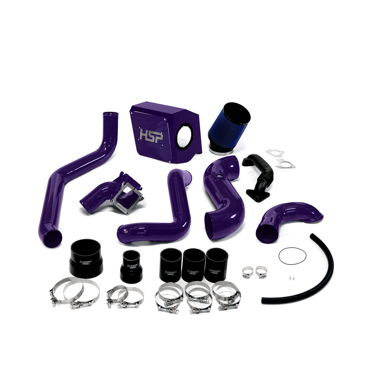 HSP Max Air Flow Bundle (2006-2007 Chevrolet / GMC) Cold Air Intake HSP Diesel Candy Purple