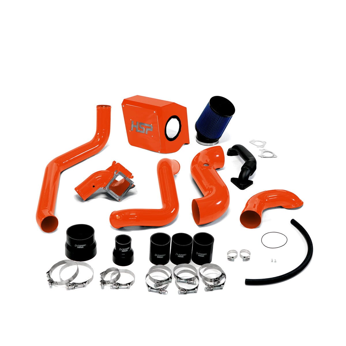 HSP Max Air Flow Bundle (2006-2007 Chevrolet / GMC) Cold Air Intake HSP Diesel Orange