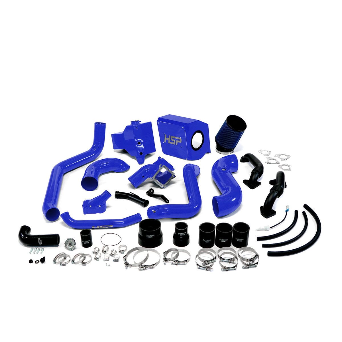 HSP Deluxe Max Air Flow Bundle (2006-2007 Chevrolet / GMC) Cold Air Intake HSP Diesel Candy Blue