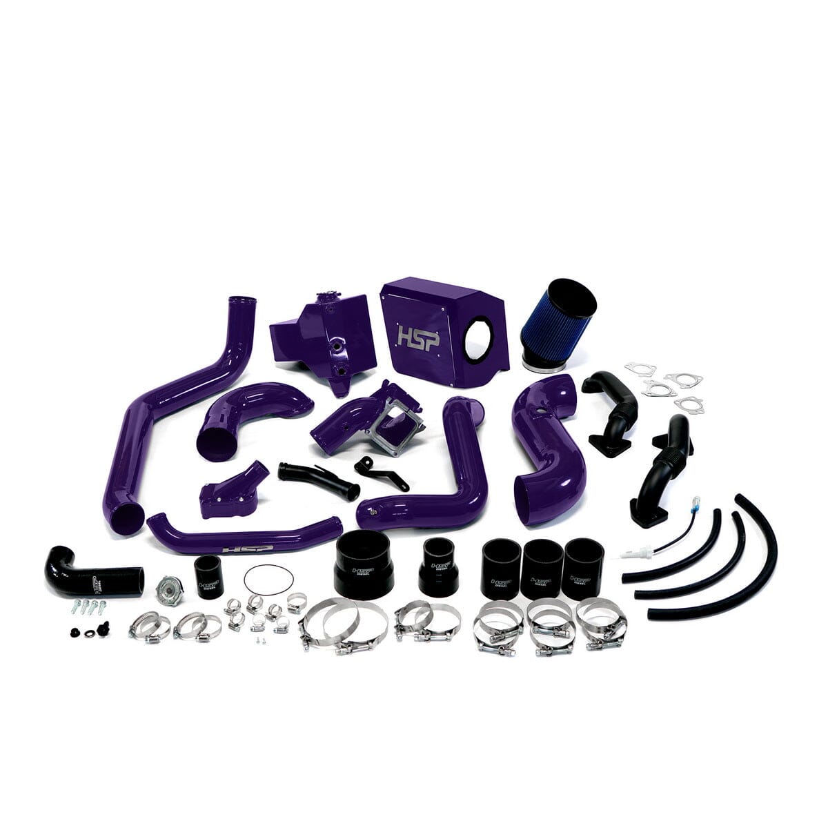 HSP Deluxe Max Air Flow Bundle (2006-2007 Chevrolet / GMC) Cold Air Intake HSP Diesel Candy Purple