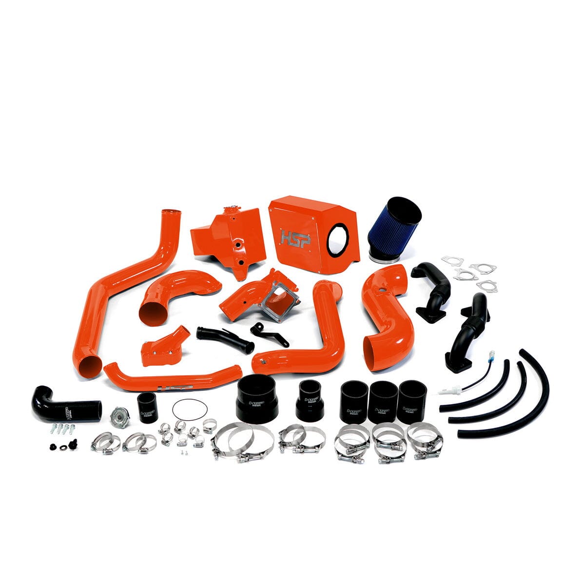 HSP Deluxe Max Air Flow Bundle (2006-2007 Chevrolet / GMC) Cold Air Intake HSP Diesel Orange
