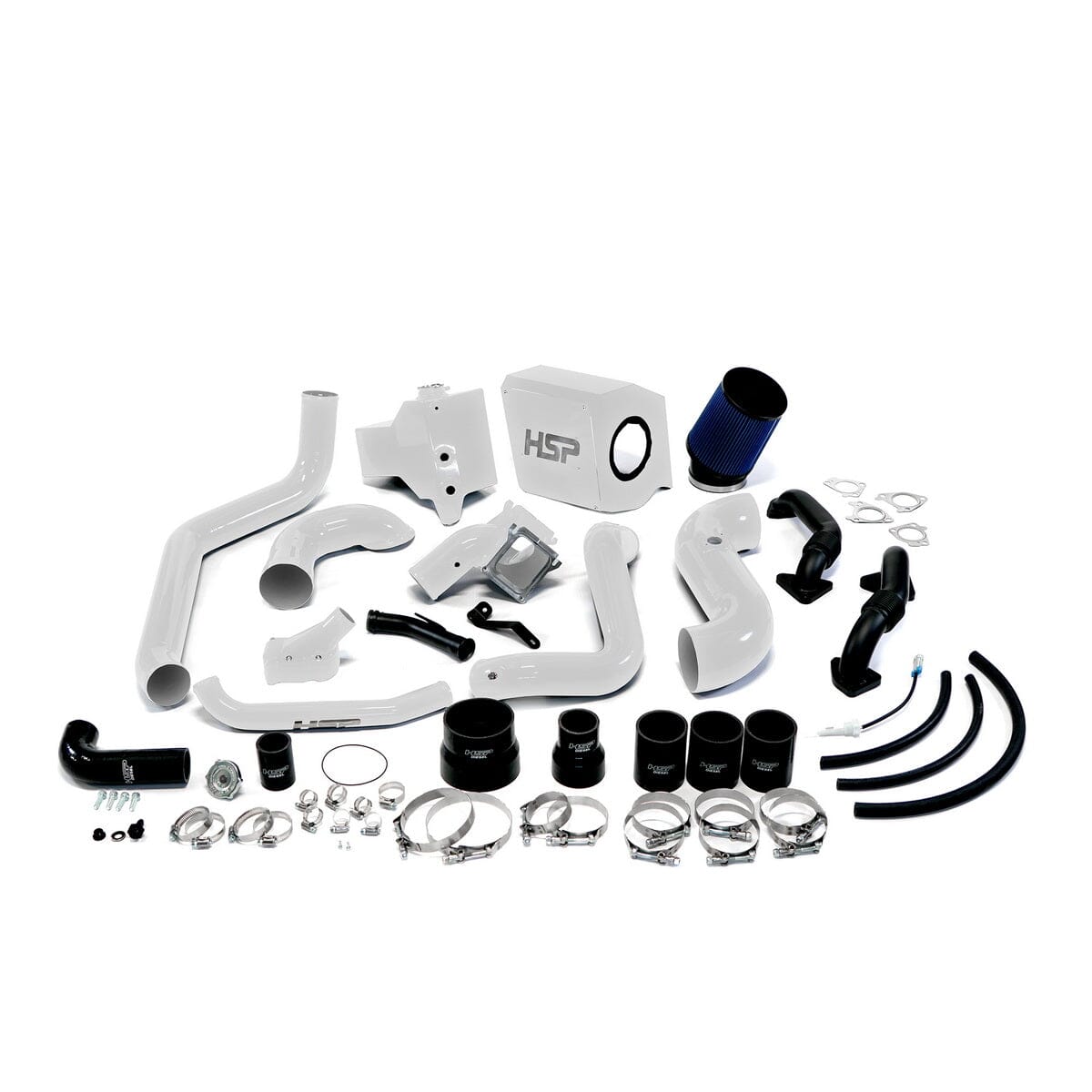 HSP Deluxe Max Air Flow Bundle (2006-2007 Chevrolet / GMC) Cold Air Intake HSP Diesel White