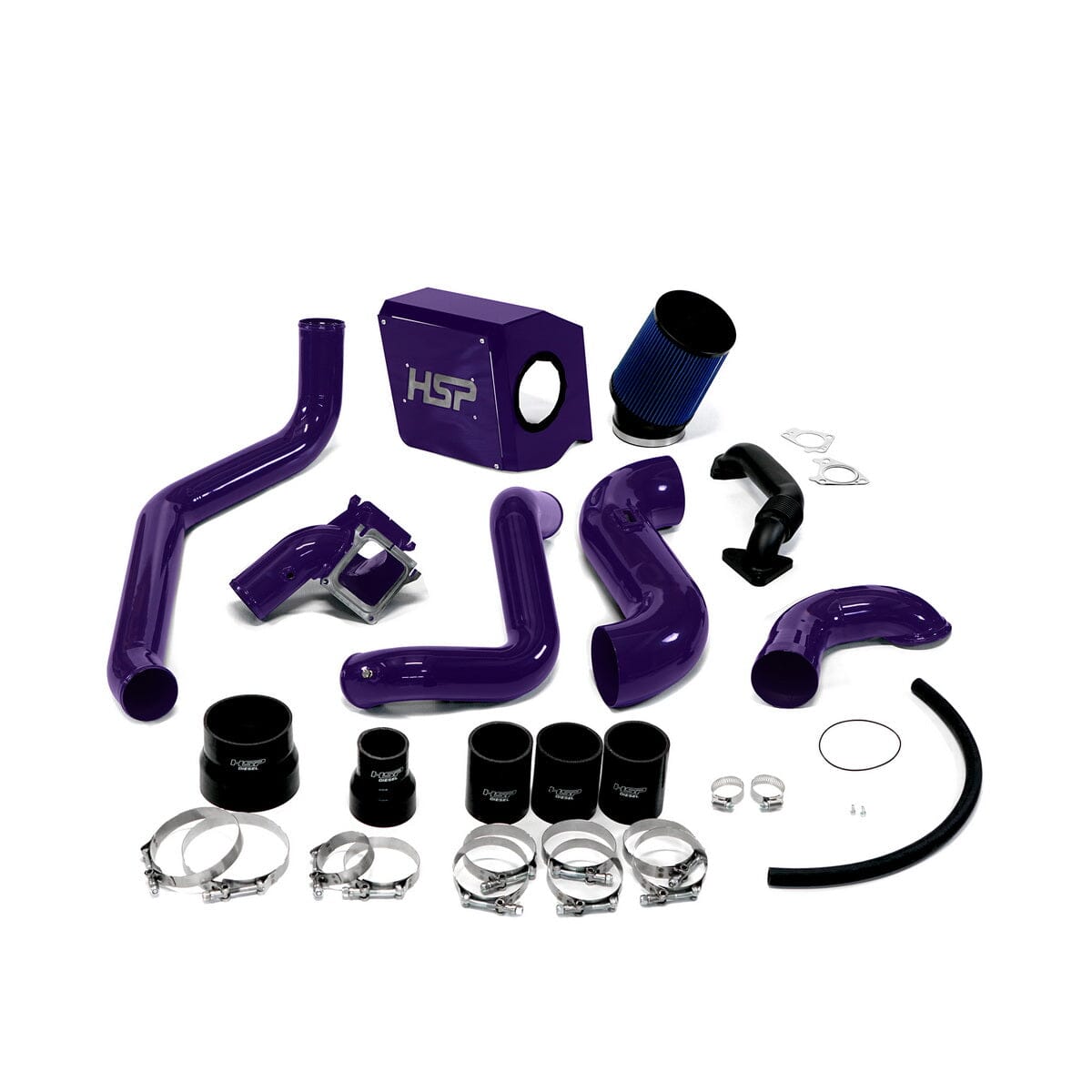 HSP Max Air Flow Bundle (2007.5-2010 Chevrolet / GMC) Cold Air Intake HSP Diesel Candy Purple