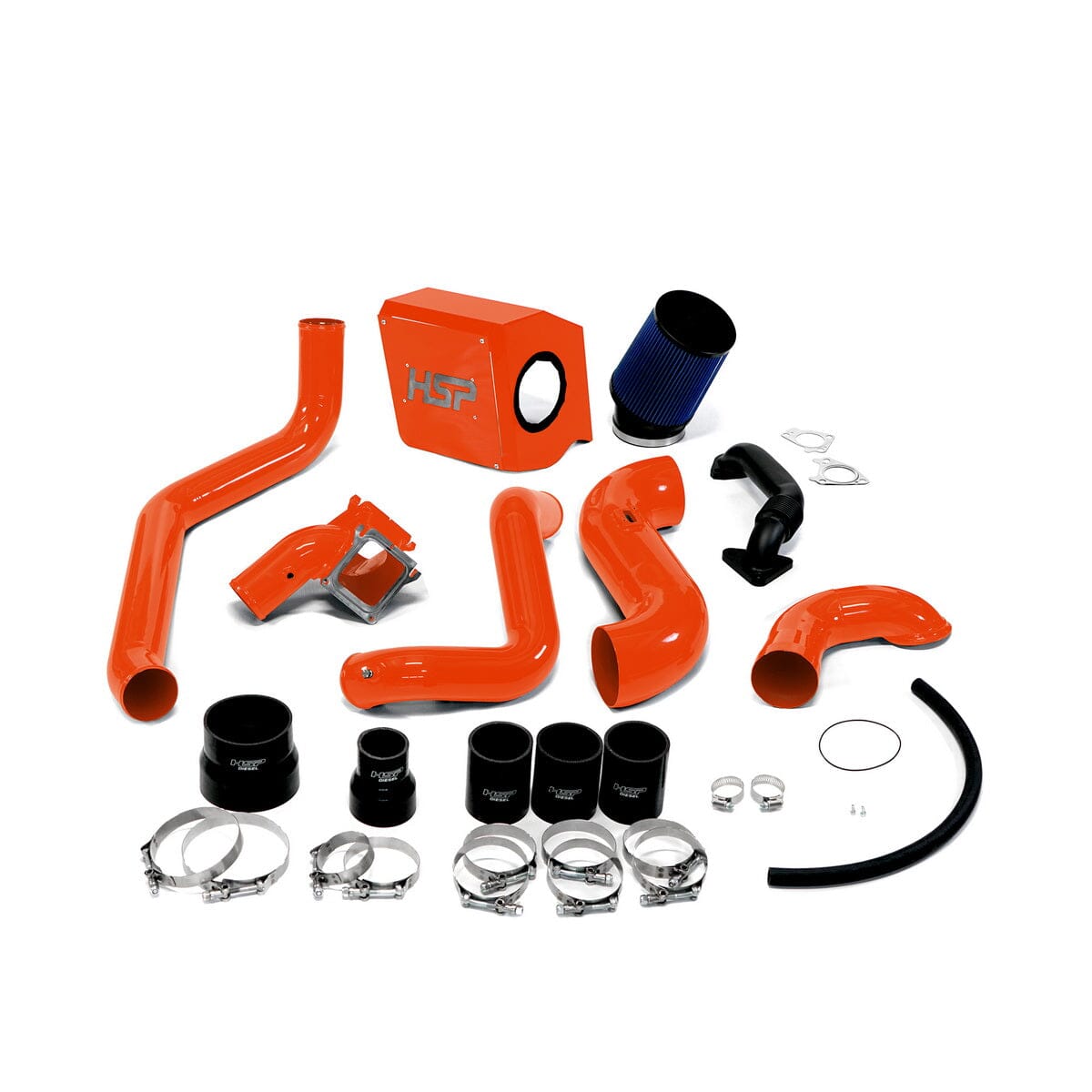 HSP Max Air Flow Bundle (2007.5-2010 Chevrolet / GMC) Cold Air Intake HSP Diesel Orange