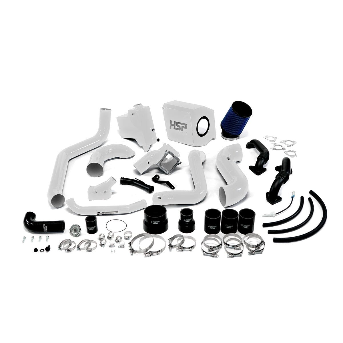 HSP Deluxe Max Air Flow Bundle (2007.5-2010 Chevrolet / GMC) Cold Air Intake HSP Diesel White