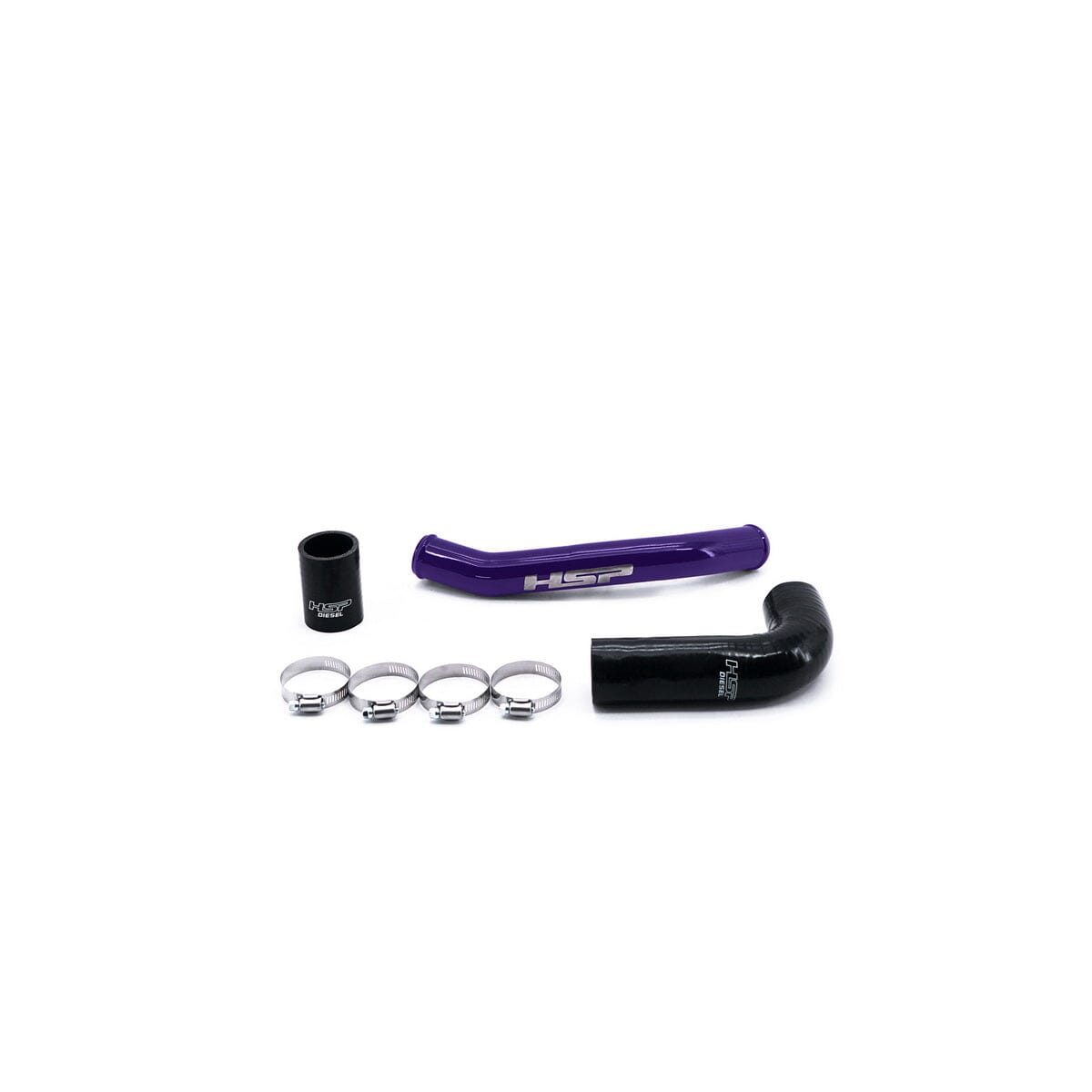 HSP Upper Coolant Tube (2011-2014 Chevrolet / GMC) Coolant Hose HSP Diesel Candy Purple
