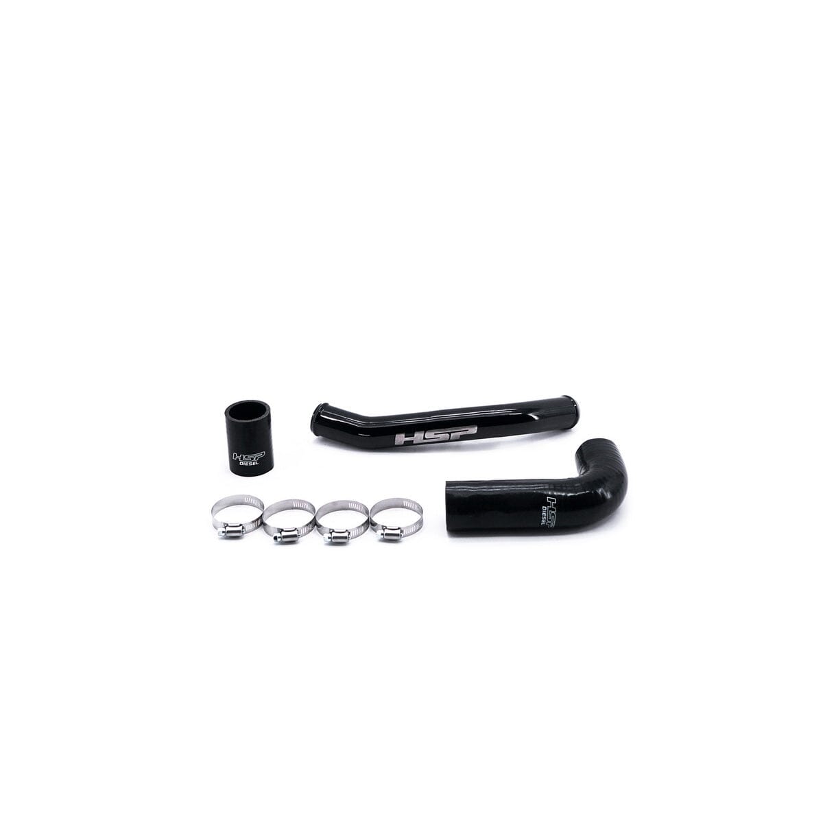HSP Upper Coolant Tube (2011-2014 Chevrolet / GMC) Coolant Hose HSP Diesel Gloss Black