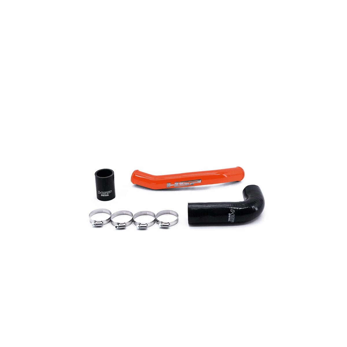 HSP Upper Coolant Tube (2011-2014 Chevrolet / GMC) Coolant Hose HSP Diesel Orange