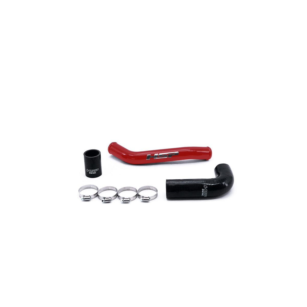 HSP Upper Coolant Tube (2015-2016 Chevrolet / GMC) Coolant Hose HSP Diesel Blood Red
