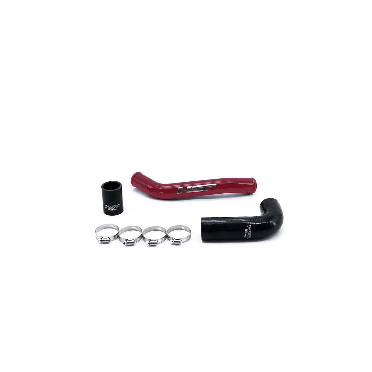 HSP Upper Coolant Tube (2015-2016 Chevrolet / GMC) Coolant Hose HSP Diesel Candy Red