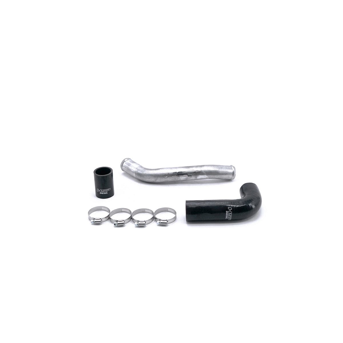 HSP Upper Coolant Tube (2015-2016 Chevrolet / GMC) Coolant Hose HSP Diesel Silver (Raw)