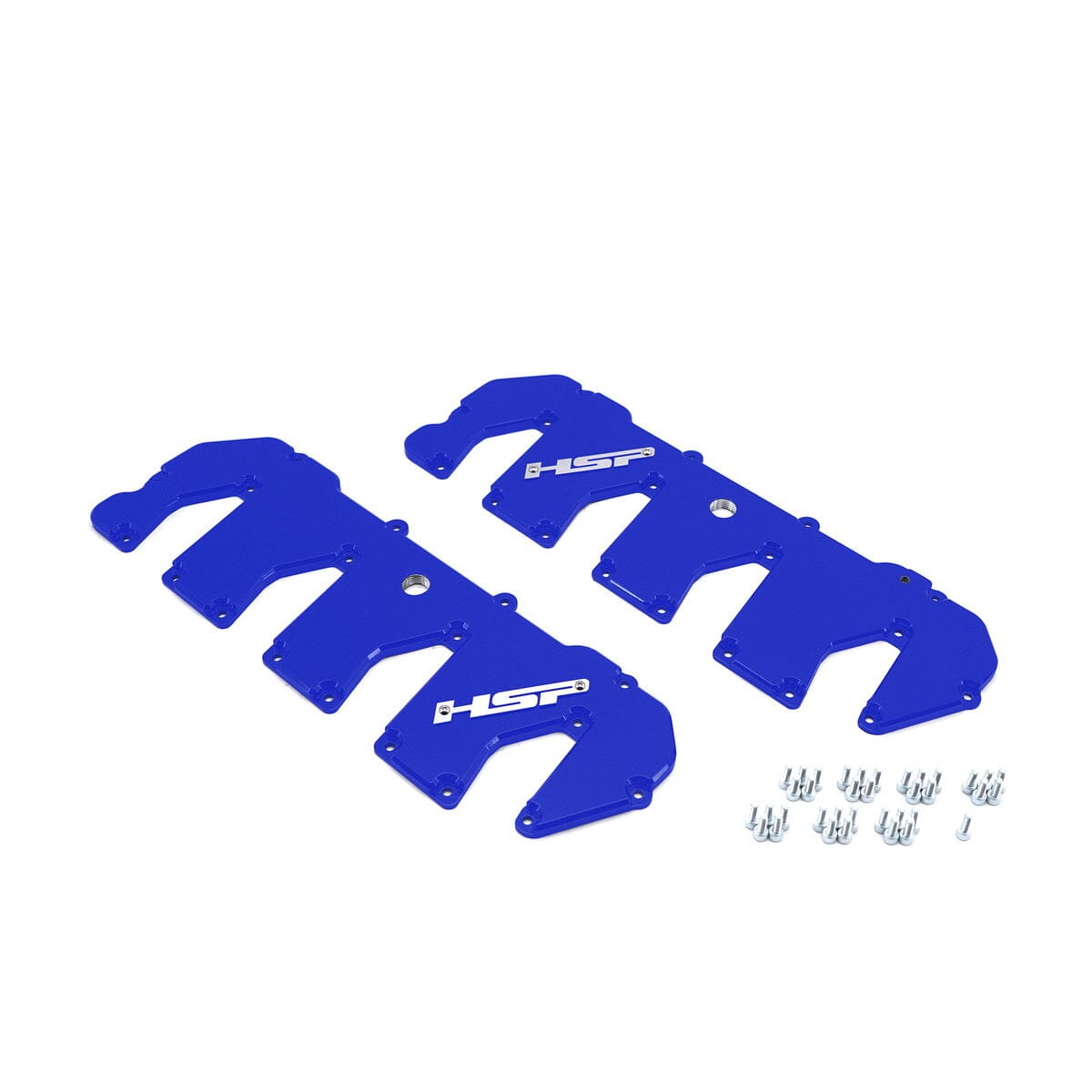 HSP Billet Valve Covers (2011-2016 Chevrolet / GMC) Engine Valve Cover HSP Diesel Candy Blue