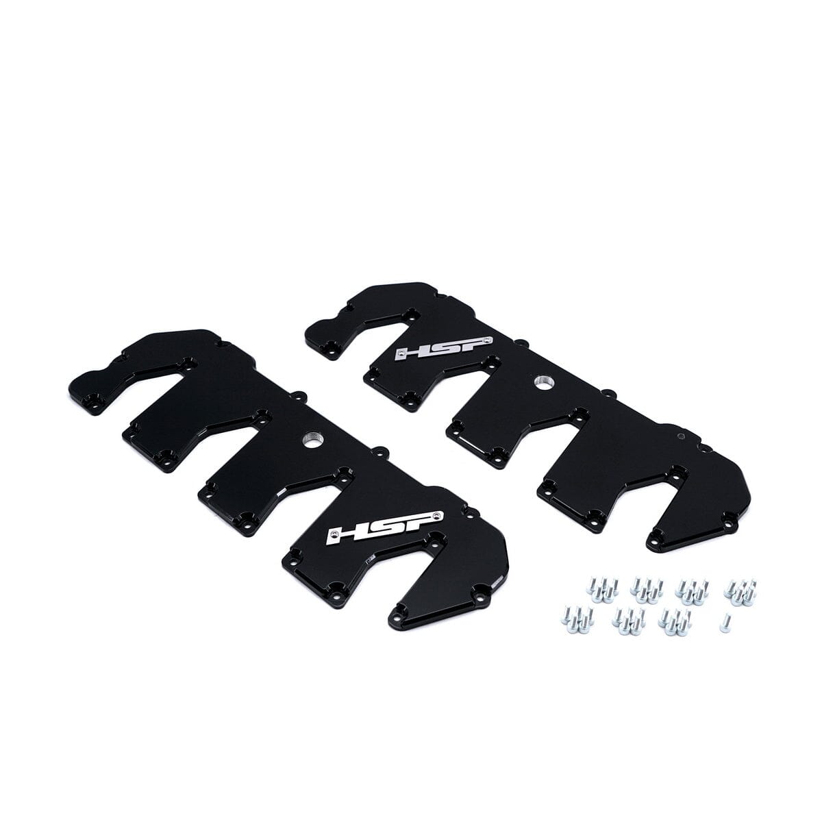 HSP Billet Valve Covers (2011-2016 Chevrolet / GMC) Engine Valve Cover HSP Diesel Gloss Black