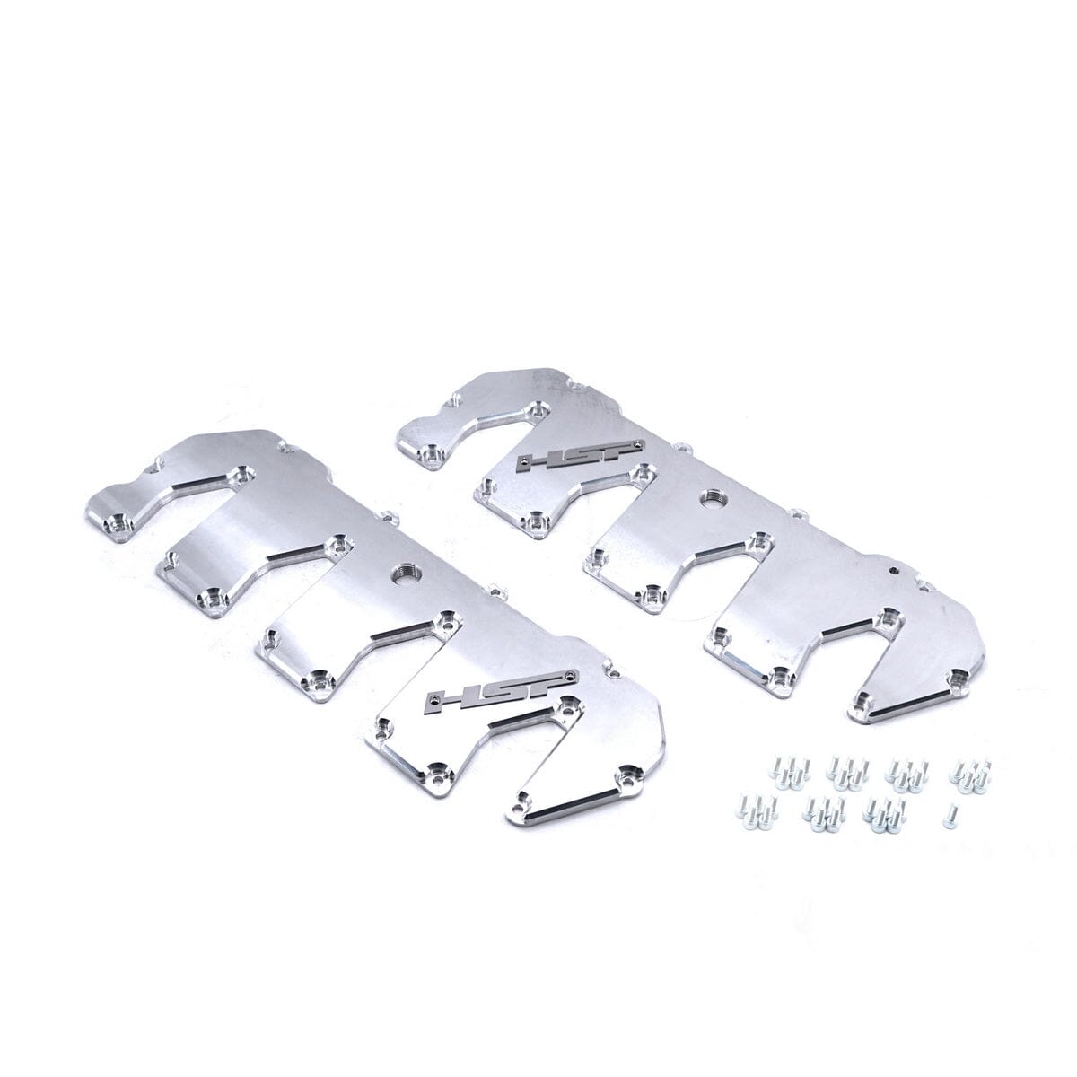 HSP Billet Valve Covers (2011-2016 Chevrolet / GMC) Engine Valve Cover HSP Diesel Silver (Raw)