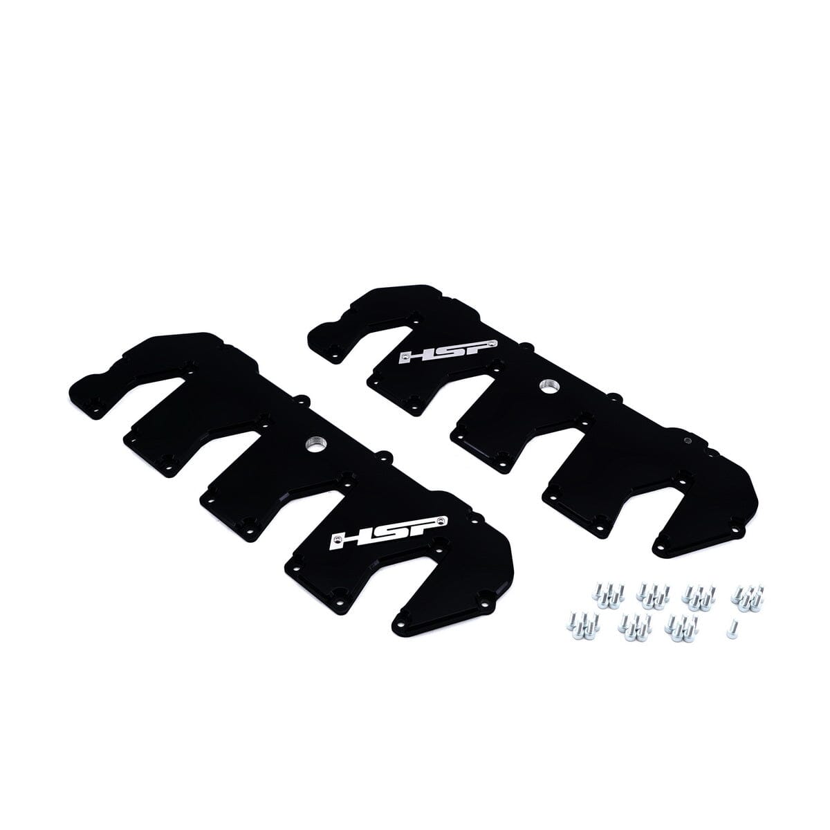 HSP Billet Valve Covers (2011-2016 Chevrolet / GMC) Engine Valve Cover HSP Diesel Satin Black