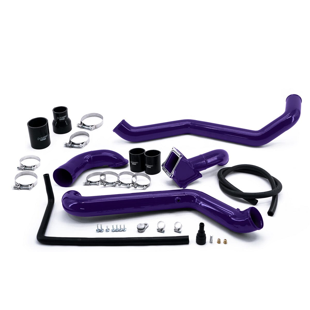 HSP Intercooler Charge Pipe Bundle (2011-2016 Chevrolet / GMC) Intercooler Pipes HSP Diesel Candy Purple