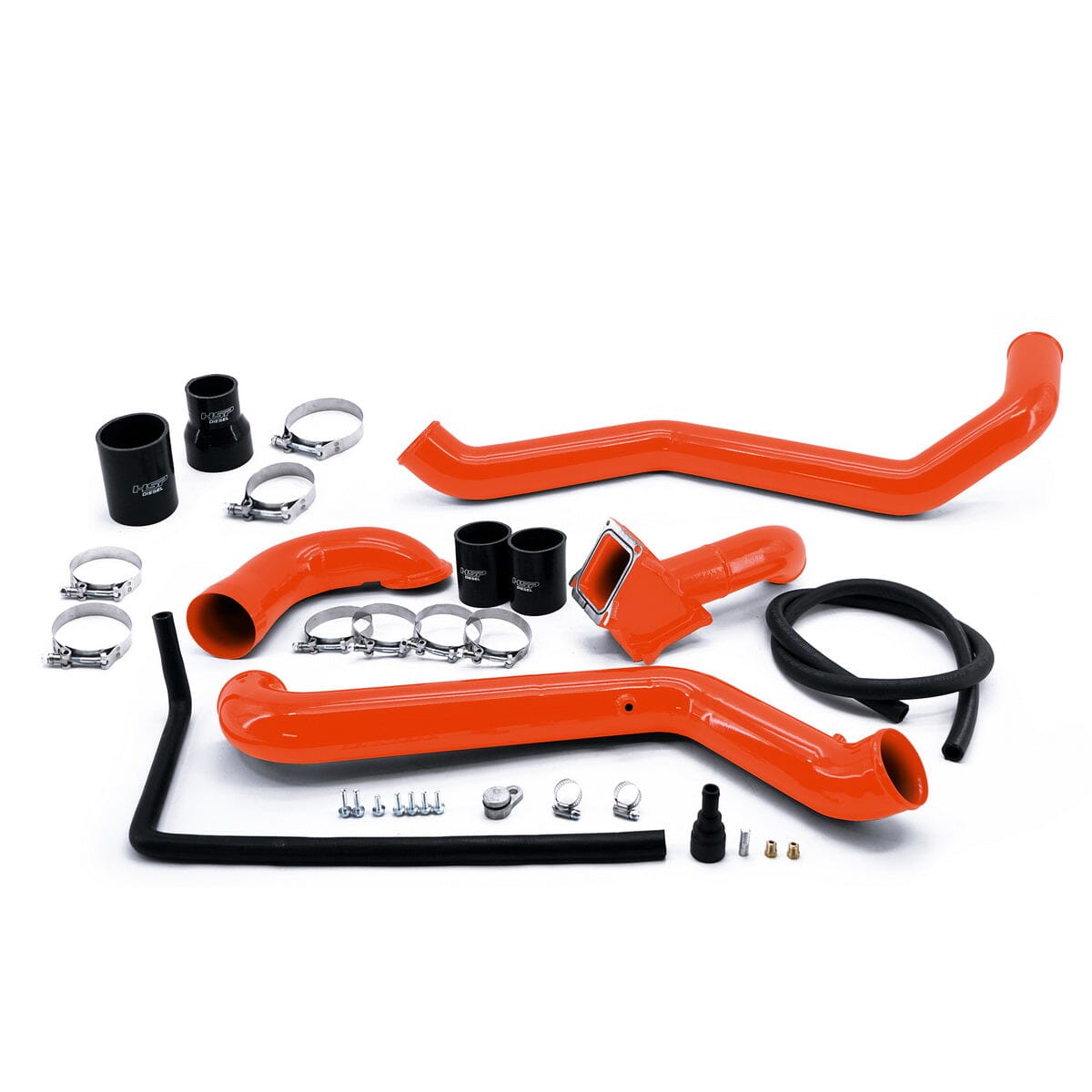 HSP Intercooler Charge Pipe Bundle (2011-2016 Chevrolet / GMC) Intercooler Pipes HSP Diesel Orange