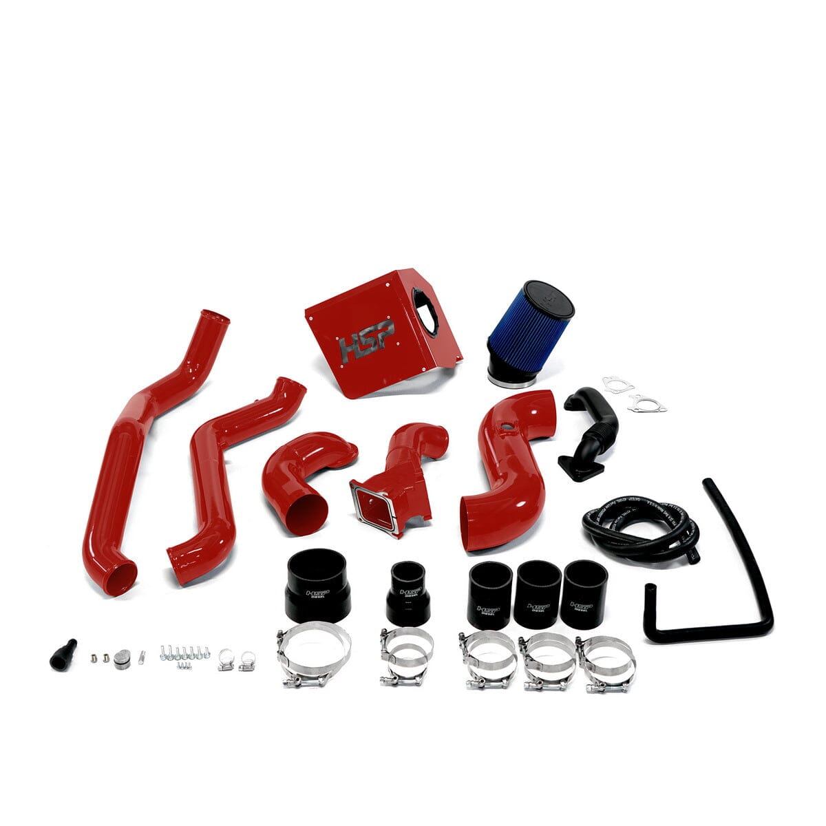 HSP Max Air Flow Bundle (2011-2012 Chevrolet / GMC) Cold Air Intake HSP Diesel Blood Red