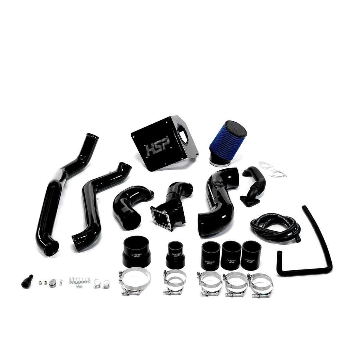 HSP Max Air Flow Bundle (2011-2012 Chevrolet / GMC) Cold Air Intake HSP Diesel Gloss Black