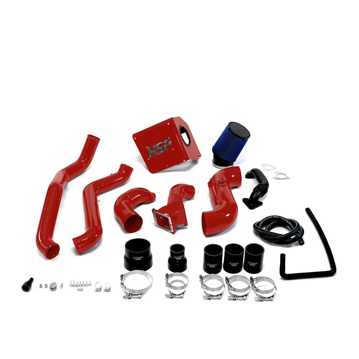HSP Max Air Flow Bundle (2013-2016 Chevrolet / GMC) Cold Air Intake HSP Diesel Blood Red