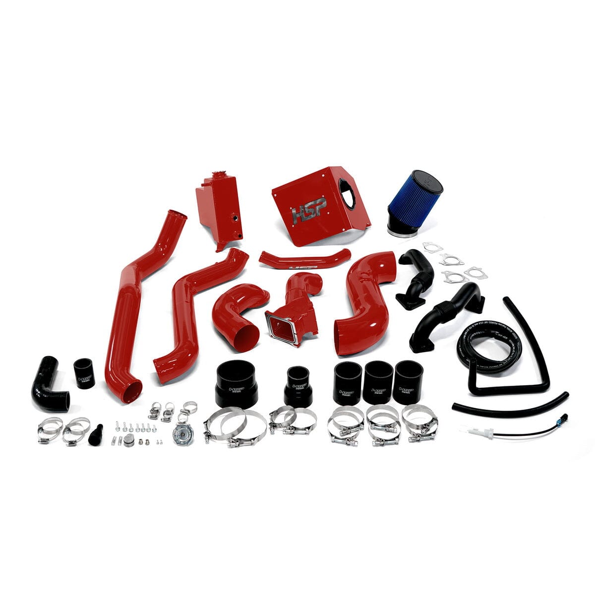 HSP Deluxe Max Air Flow Bundle (2011-2012 Chevrolet / GMC) Cold Air Intake HSP Diesel Blood Red