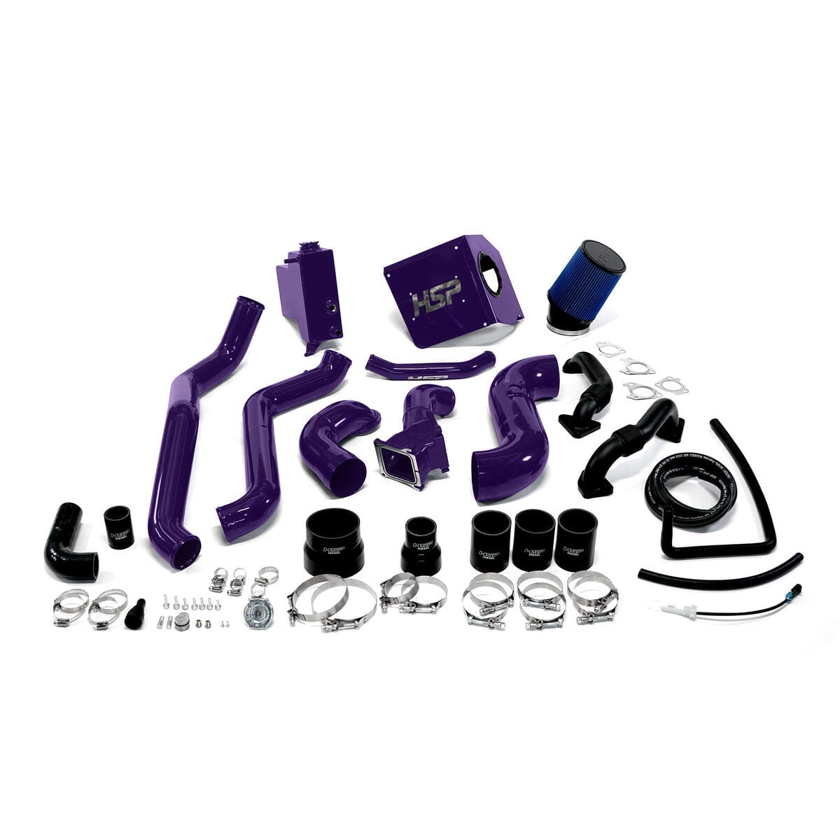 HSP Deluxe Max Air Flow Bundle (2011-2012 Chevrolet / GMC) Cold Air Intake HSP Diesel Candy Purple