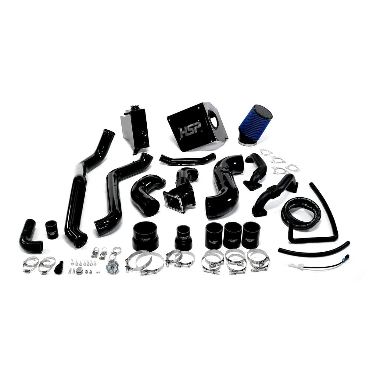 HSP Deluxe Max Air Flow Bundle (2011-2012 Chevrolet / GMC) Cold Air Intake HSP Diesel Gloss Black