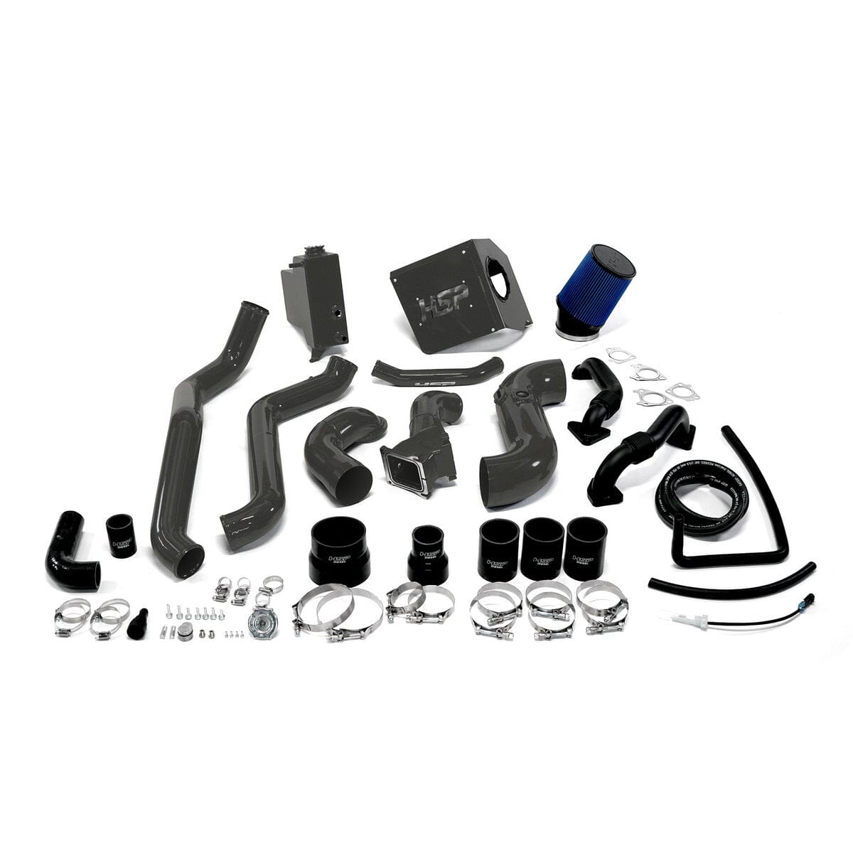 HSP Deluxe Max Air Flow Bundle (2013-2014 Chevrolet / GMC) Cold Air Intake HSP Diesel Dark Grey