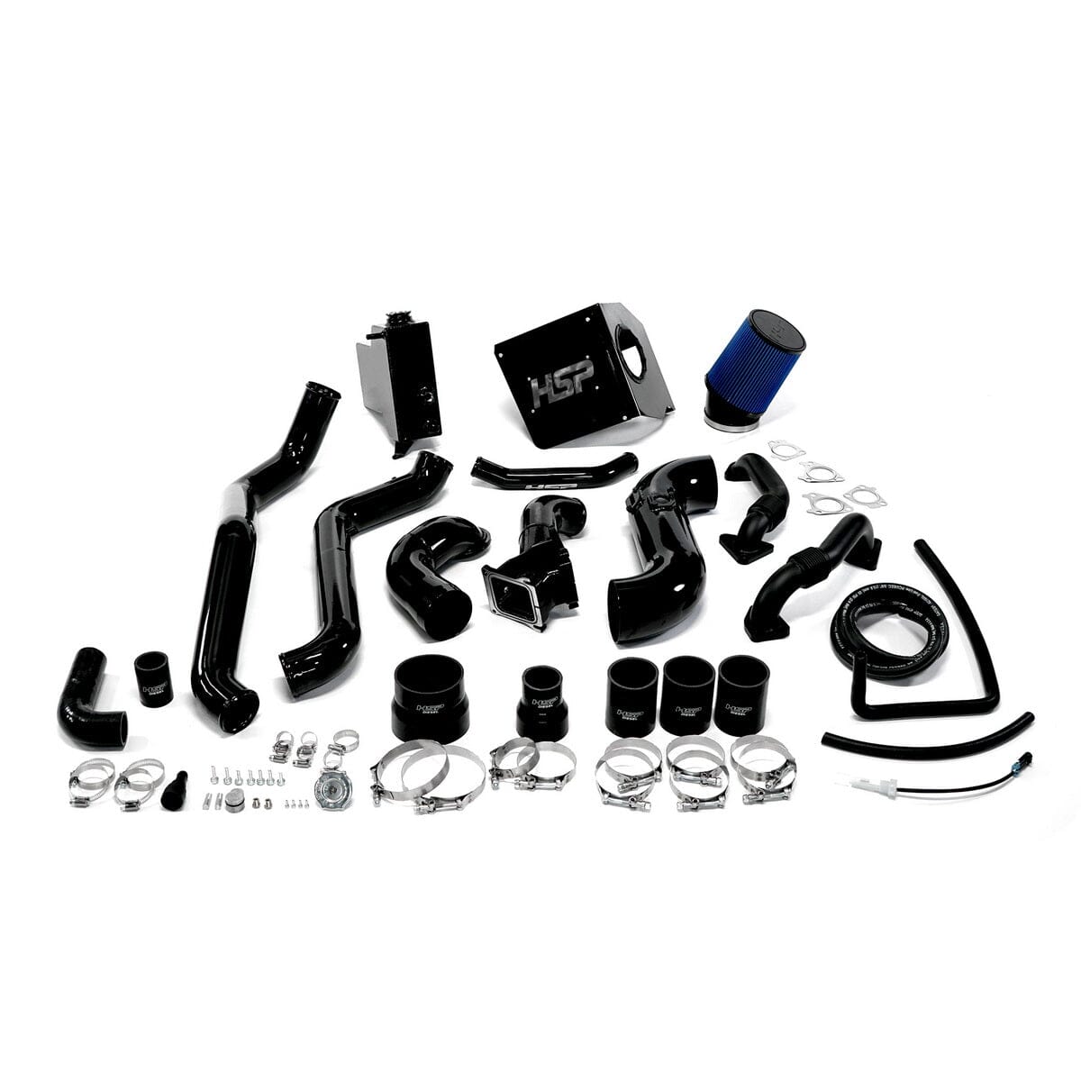 HSP Deluxe Max Air Flow Bundle (2013-2014 Chevrolet / GMC) Cold Air Intake HSP Diesel Gloss Black